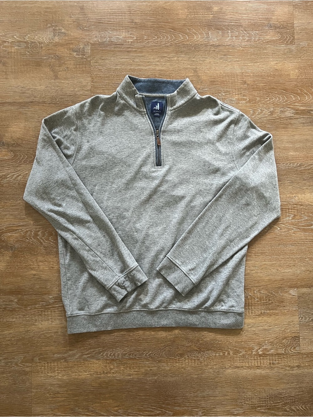 Johnnie-O Quarter Zip Pullover | Heather Gray Slate | Large